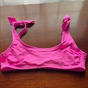 Target pink bikini top